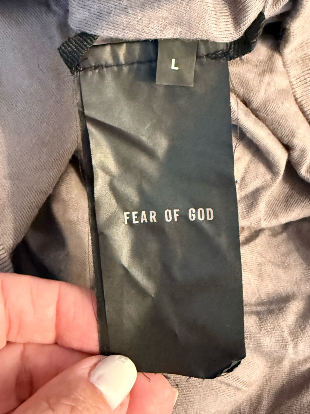 Brown/Grayish FG7C Half-Zip Hoodie | FEAR OF GOD - Picture 6 of 8